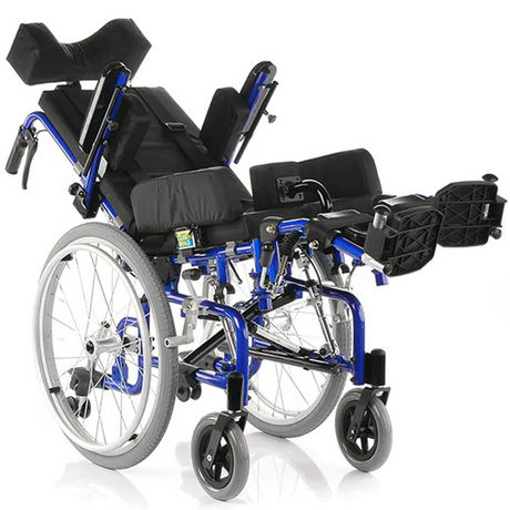 Silla de Ruedas Neurológica Azul