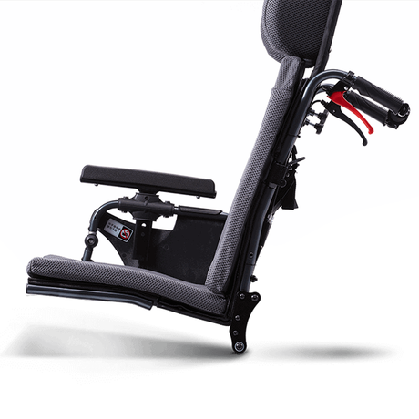Silla de Ruedas Reclinable Asiento Comodo