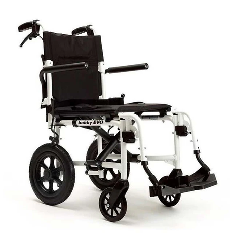 Silla de Ruedas de Traslado Plegable