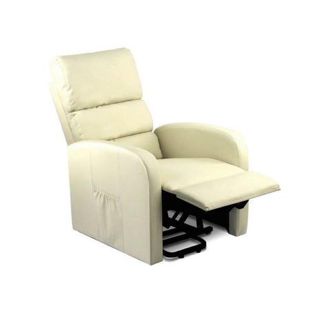 Cadeira de relaxamento eleva pessoas com massagem vibratória e calor lombar