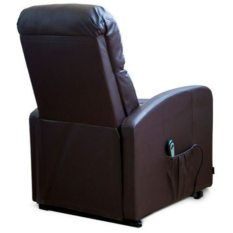 Sillon Elevador Estrecho Marron