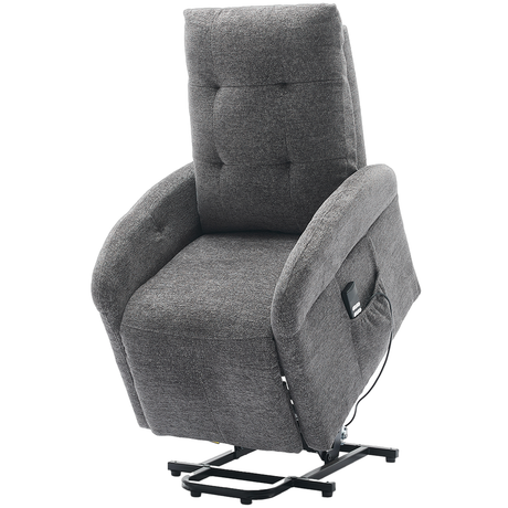 Sillon Elevador Reclinacion Gris