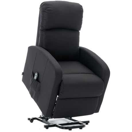 Sillon Reclinable Electrico Levanta Personas Negro Elevable