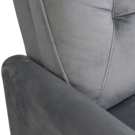 Sillon Reclinable Pequeno Terciopelo