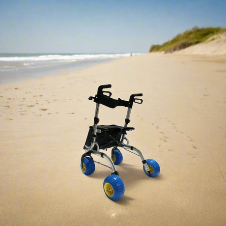 Andador para Praia e Terrenos Difíceis DOBRÁVEL City