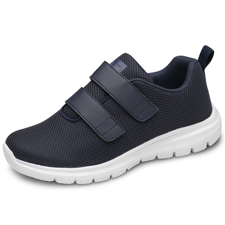Sneakers Ortopedicos Velcro Azules