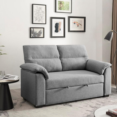Sofa Cama Reclinable Gris