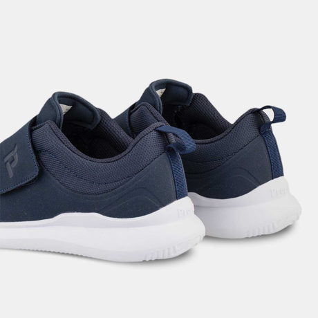 Zapatillas Elásticas Hombre Negras y Blancas
