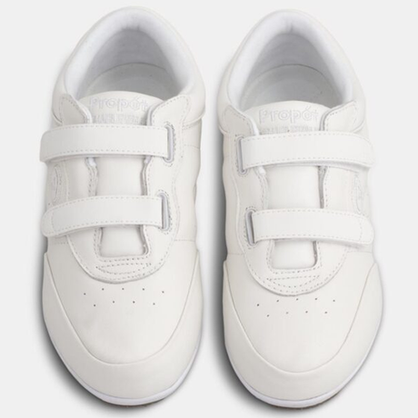 Zapatillas con Velcro Mujer Claras