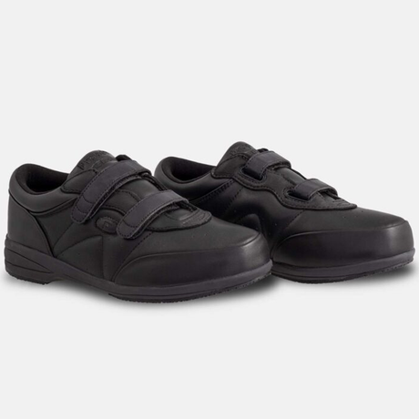 Zapatillas con Velcro Mujer Negras
