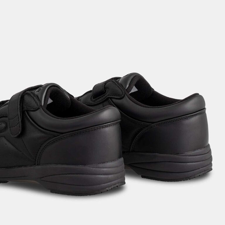 Zapatillas con Velcro Mujer Negro