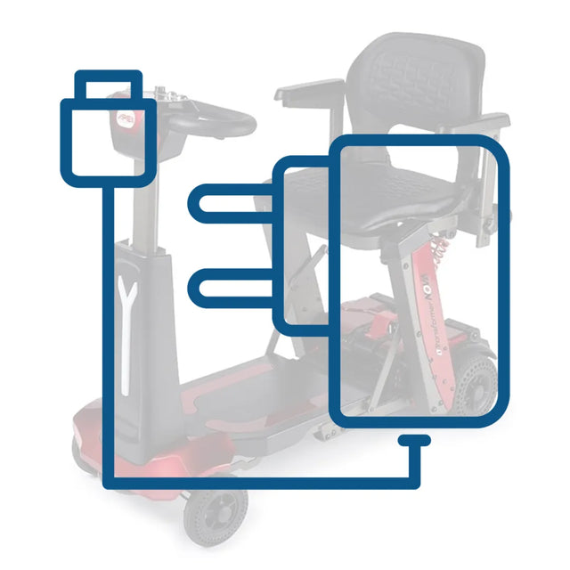 Accesorio base de carga externa para scooter I-Transformer Nova dortomedical