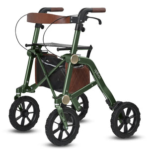 Andador Trive All Terrain con ruedas robustas para exteriores que ofrece máxima estabilidad en superficies irregulares dortomedical