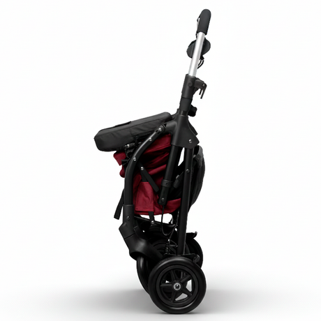 Carrinho de compras com andarilho Playcare R05, assento e design rebatível.