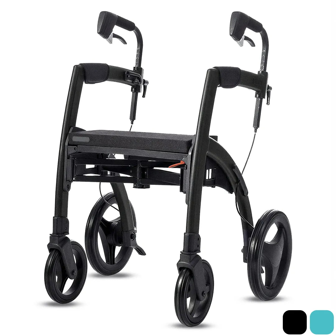 Andador estrecho para usar en casa o calle con un ancho de paso optimizado dortomedical