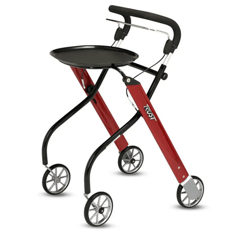 Andador de interior estrecho diseñado para facilitar el paso por pasillos y puertas pequeñas dortomedical