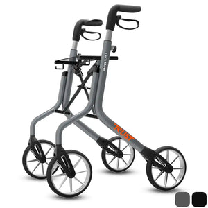 Andador plegable con un solo movimiento para un fácil transporte dortomedical
