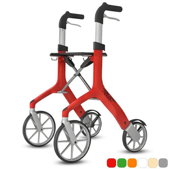 Andador regulable en altura que ofrece una ergonomía postural dortomedical