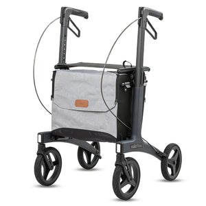 Andador con ruedas E-TPE para una rodadura suave, silenciosa y sin mantenimiento en interiores de Dortomedical