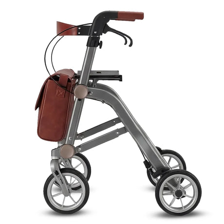 Andador ultra compacto con pedal de ayuda para subir aceras y superar obstáculos con mínimo esfuerzo dortomedical