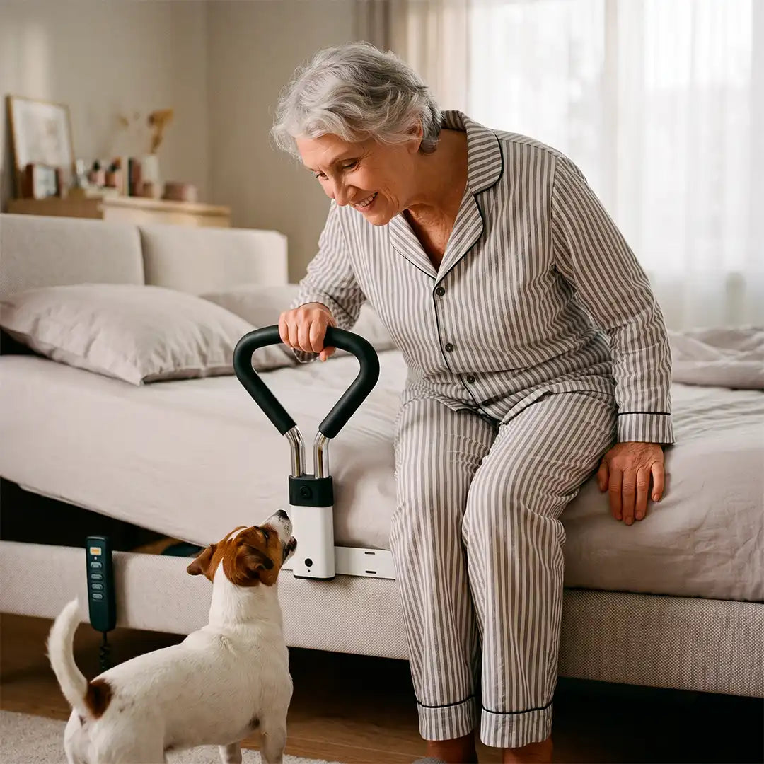 Asidero para cama que ofrece una comodidad e independencia diaria dortomedical