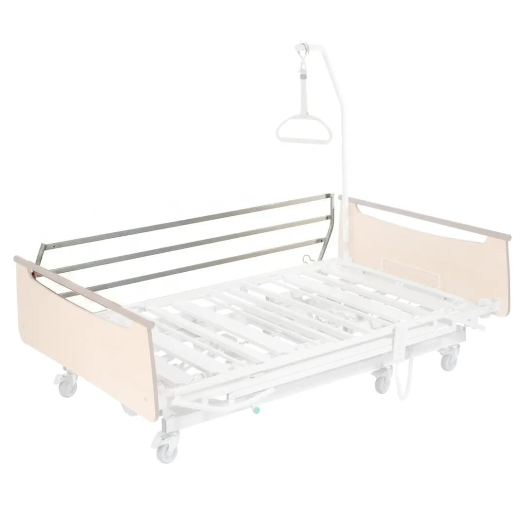 Barandilla abatible para cama winncare que ofrece mayor comodidad con su uso dortomedical