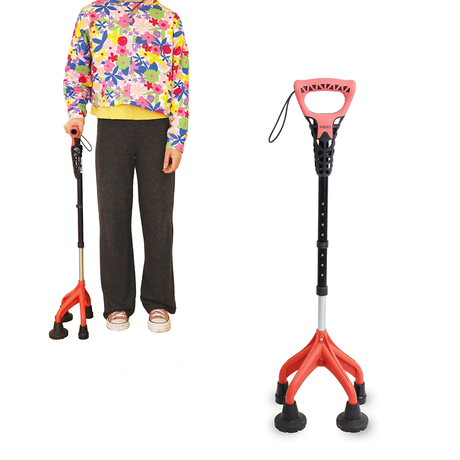 baston-4-patas-regulable-en-altura-rojo