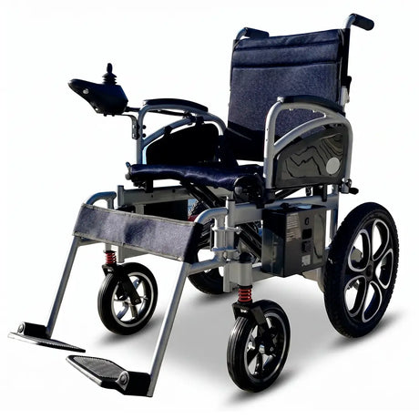 Silla de ruedas eléctrica con batería de litio para una mayor autonomía en los trayectos dortomedical