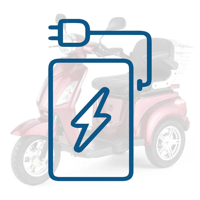 Batería Original para Scooter Eléctrico 3 Ruedas ZT15 dortomedical