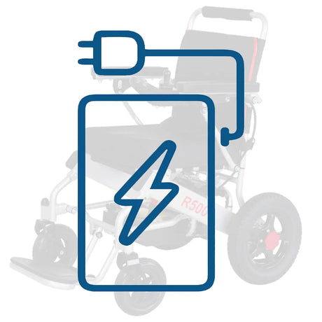 Batería ORIGINAL para Silla de Ruedas Eléctrica R500 20 Ah dortomedical