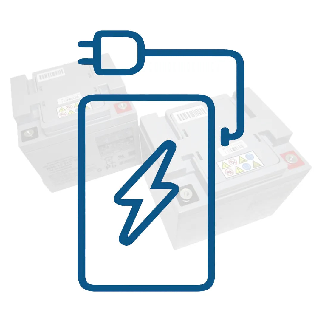 Par de baterías AGM 12V 50 AMP dortomedical