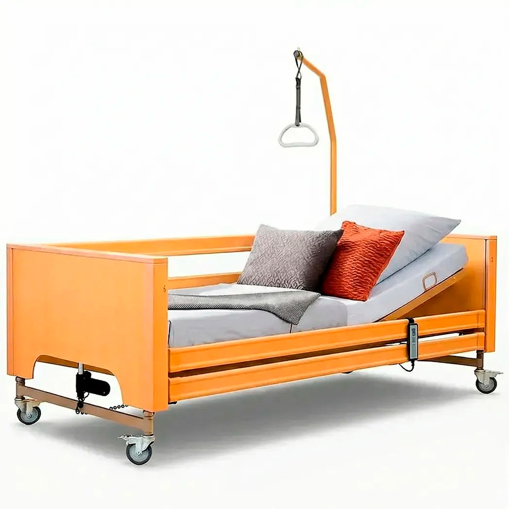 Cama Articulada com ELEVAÇÃO: Pack Trapézio + Grades + Cabeceira/Peseira. ANTARES