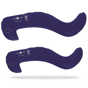 Tamaños disponibles del cojín posicionador antiescaras de decúbito lateral a 30 grados con almohada para la prevención de úlceras por presión dortomedical