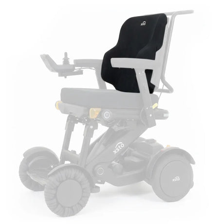 Cojín para el respaldo de la silla eléctrica M4PRO que ofrece comodidad durante su uso dortomedical
