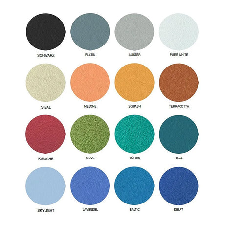 Colores disponibles para el sillón para tratamiento de pacientes reclinable para un confort prolongado dortomedical