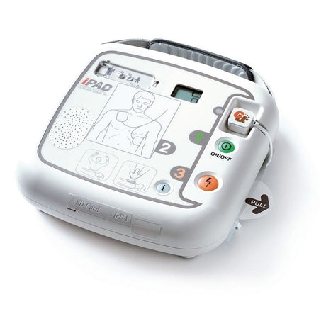 Desfibrilador semiautomático Ipad CU-SP1 con diseño compacto y ligero, ideal para una respuesta rápida en espacios públicos y centros de trabajo dortomedical