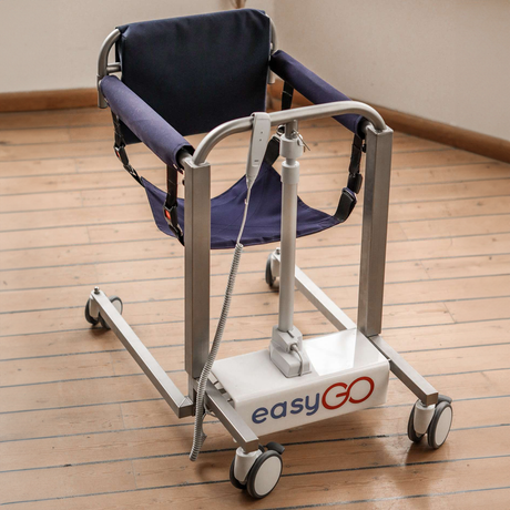 Grua - Cadeira para Transferência de Doentes Elétrica e Dobrável EASY GO