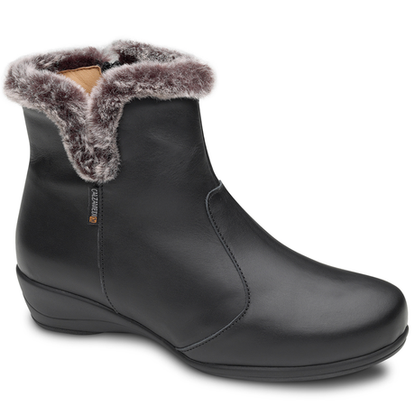 Bota de senhora com fecho de correr Calzamedi