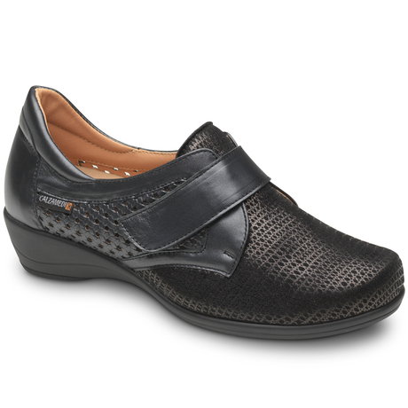Sapato de Primavera para Mulher com Velcro Calzamedi