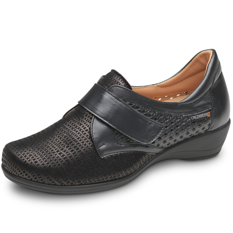 Sapato de Primavera para Mulher com Velcro Calzamedi