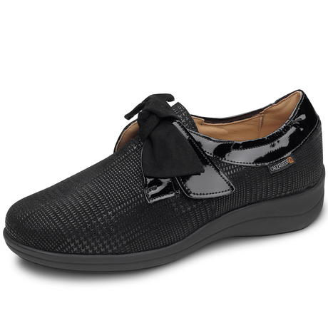 Sapatos femininos confortáveis ​​com laço Calzamedi