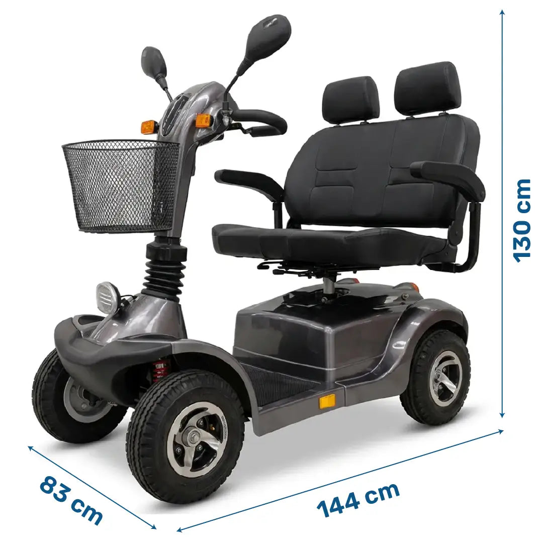 Scooter Elétrico para 2 Pessoas 700W EBRO BIPLAZA