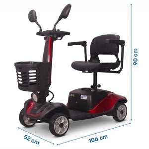 Scooter Elétrica com Bateria Removível NEXORA