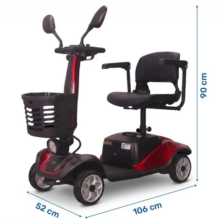 Scooter Elétrica com Bateria Removível NEXORA