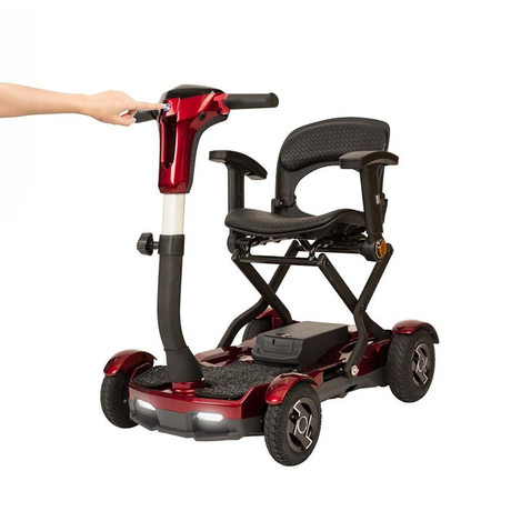 Scooter Elétrico DOBRAGEM AUTOMÁTICA com botão I-Láser