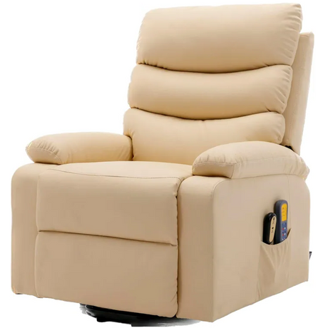 Poltrona ortopédica elevatória Relax com massagem