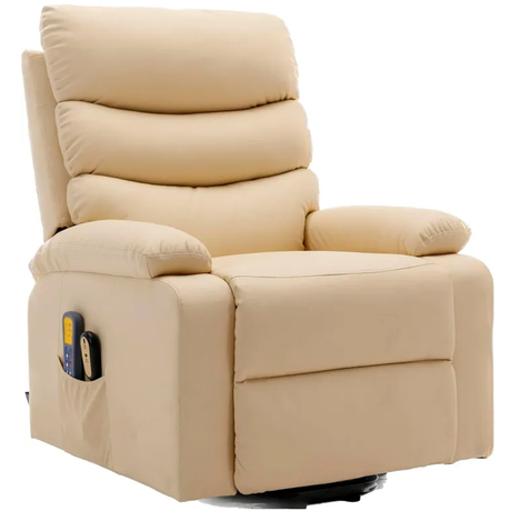 Poltrona ortopédica elevatória Relax com massagem