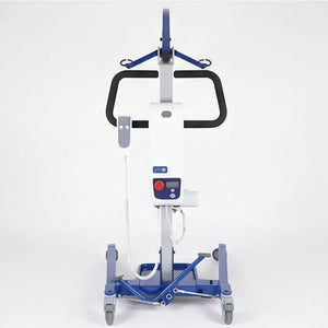 Grúa eléctrica con apertura de patas para un acceso cómodo dortomedical