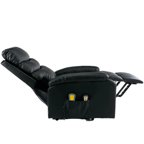 Poltrona ortopédica elevatória Relax com massagem