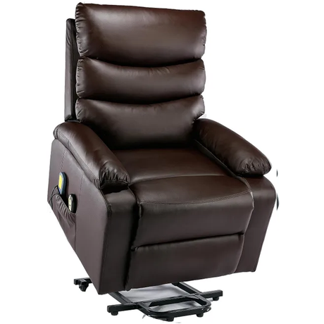 Poltrona ortopédica elevatória Relax com massagem